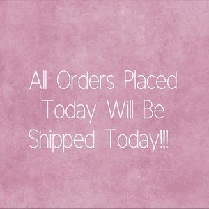 Get Your Orders In Today💕